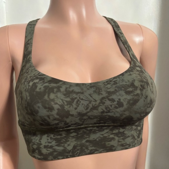 LULULEMON ATHLETICA Women's Olive Free to Be Long-Line Bra - Picture 11 of 12